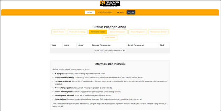 TukangBatam.com - Sistem Informasi Jasa Pertukangan Berbasis Web